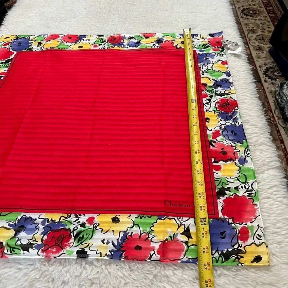Christian Dior Echarpes Multicolor Shawl/Scarf 27”